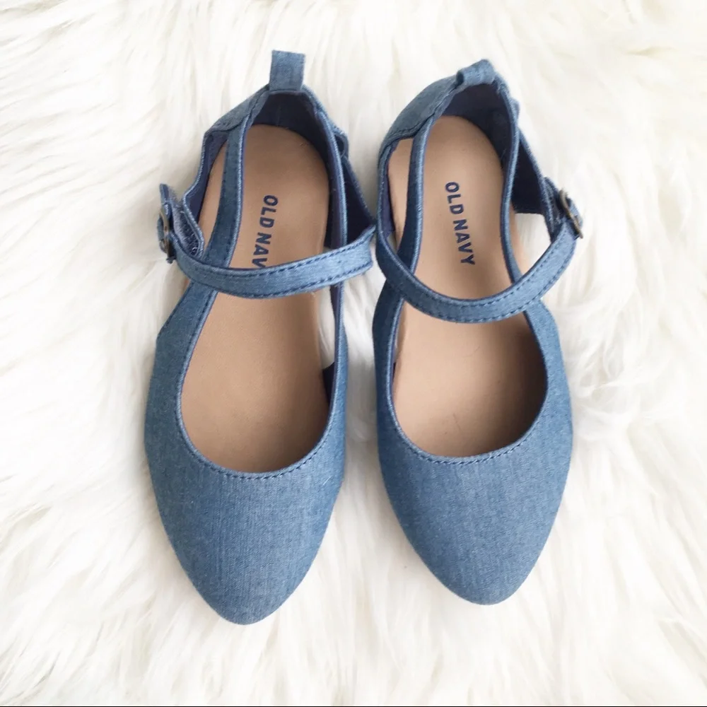Like New Chambray D’orsay